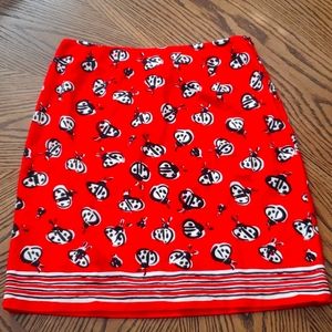 Talbot's Petite Lady Bug Skirt